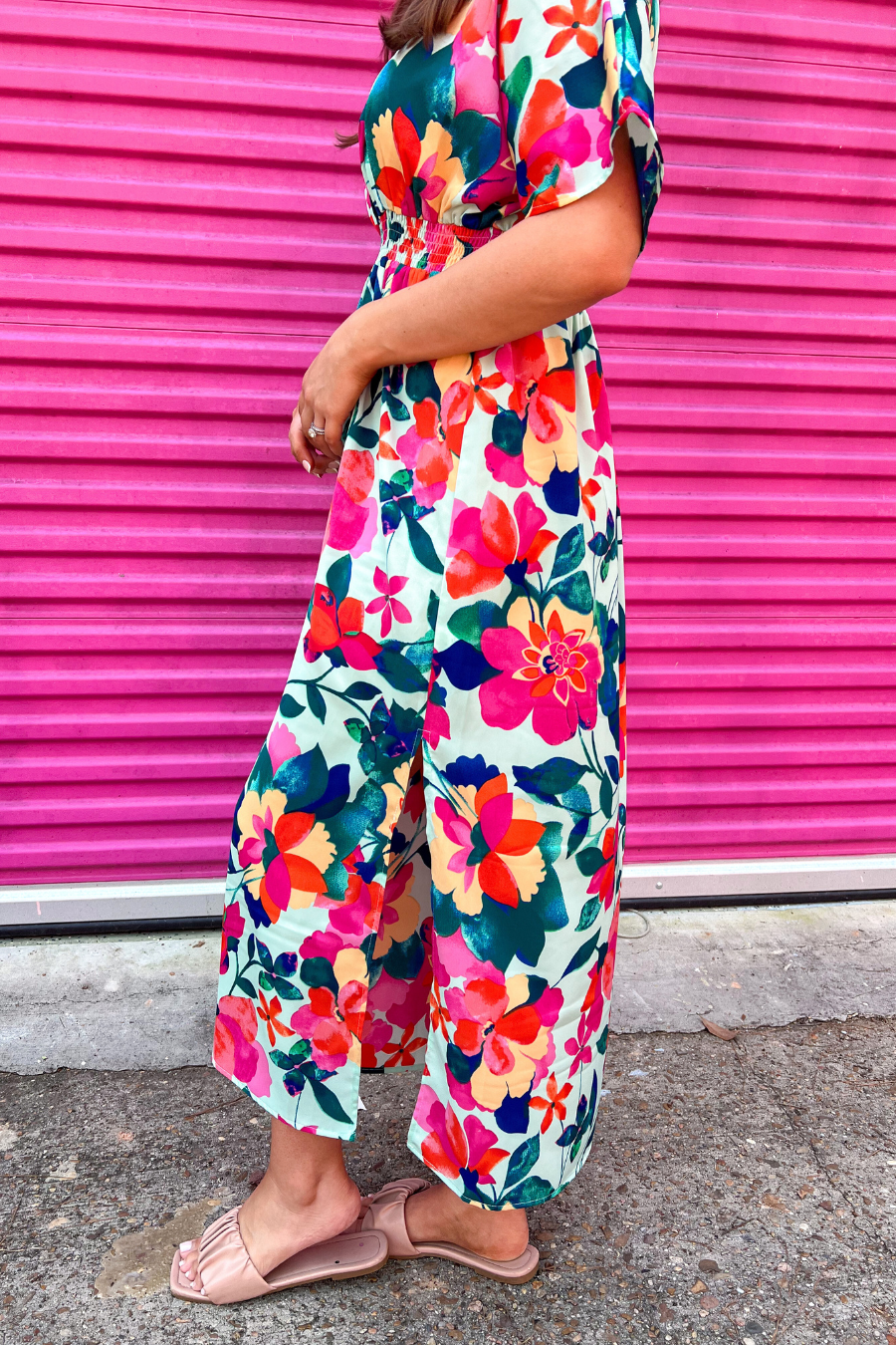 PREORDER-Ocean Mist Floral Dress
