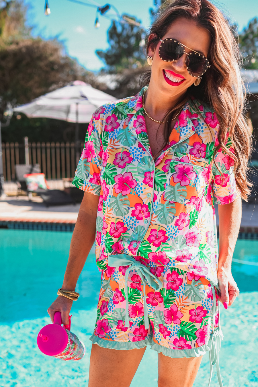 PREORDER-Time To Tango Tie Pajama Set