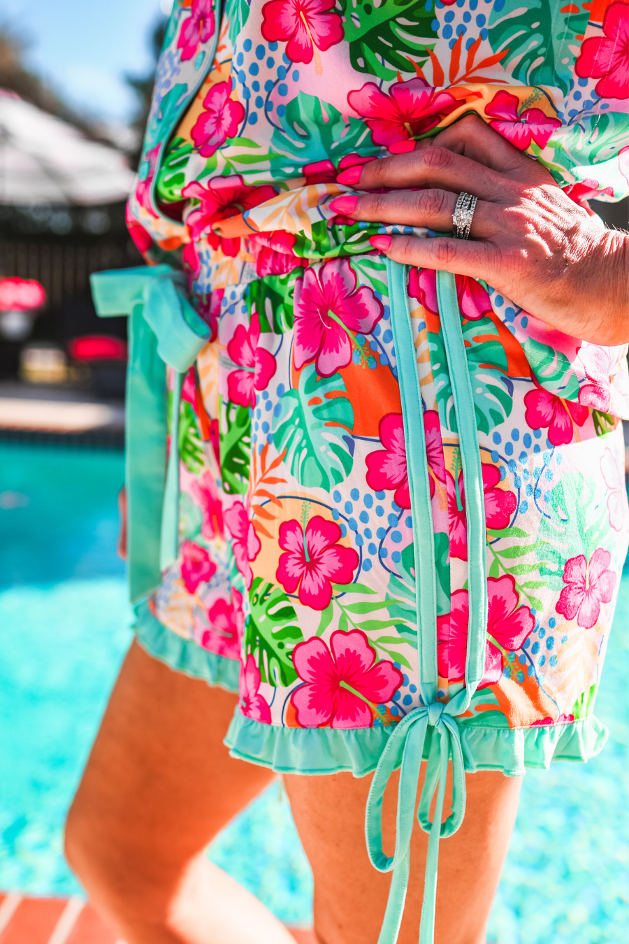 PREORDER-Time To Tango Tie Pajama Set