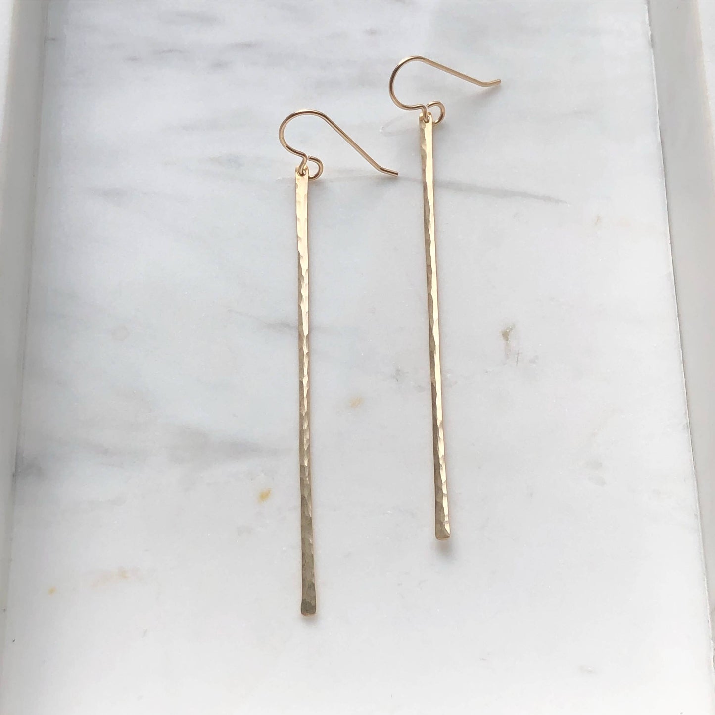 Matchstick Earrings - Hibiscus & Vine