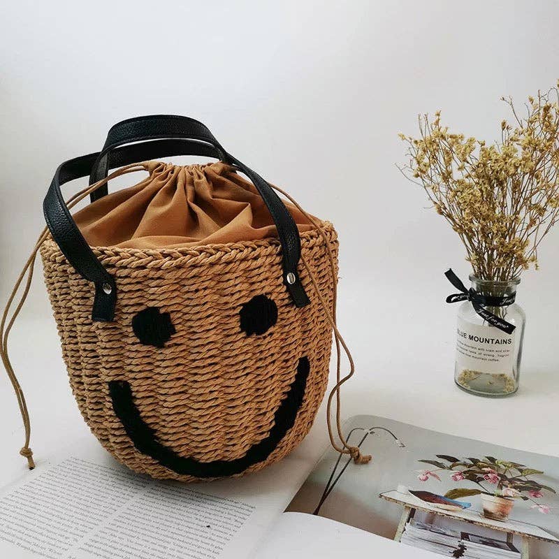 All Happy Vibes Bucket Bag - Hibiscus & Vine