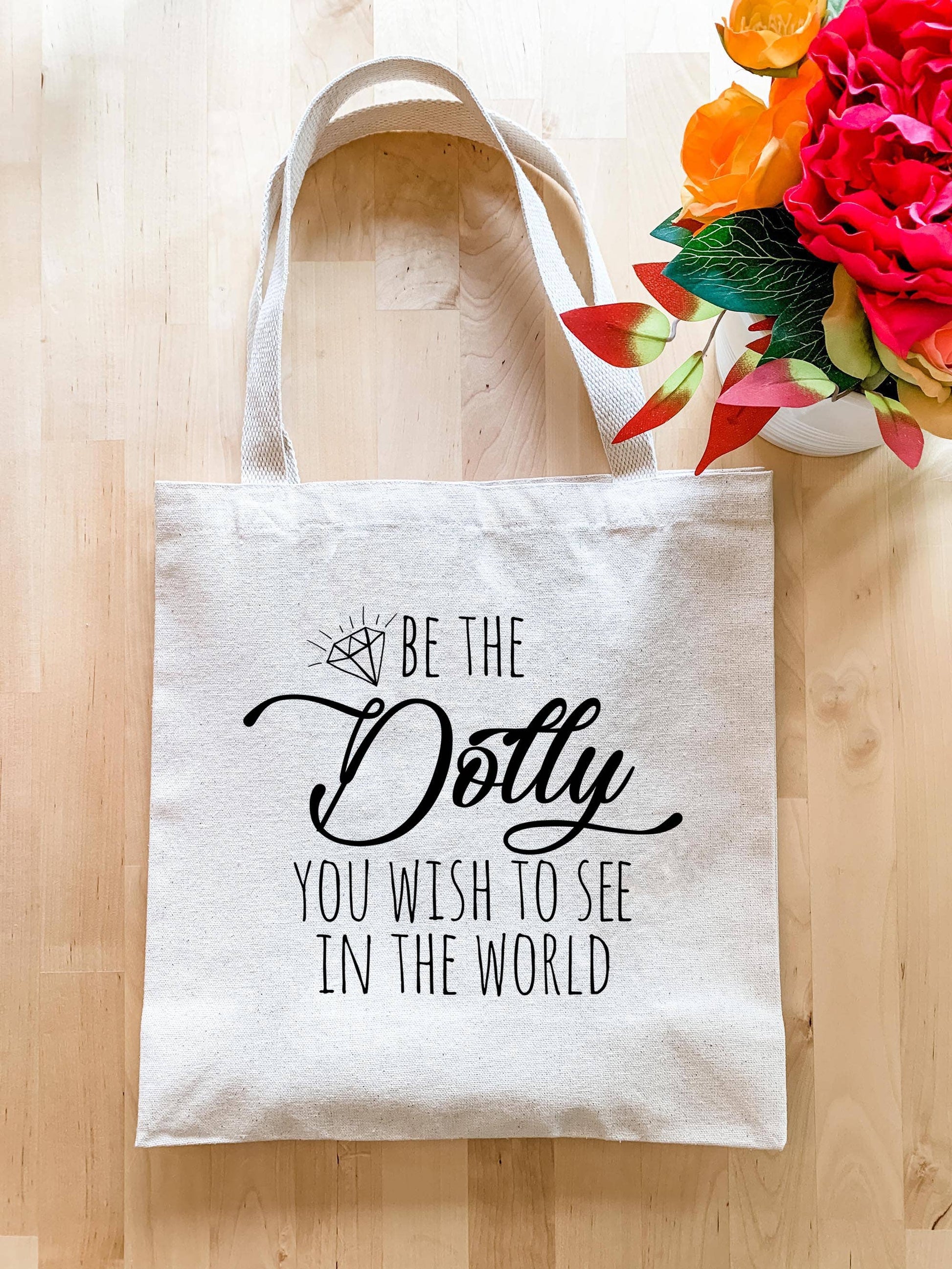 Be The Dolly - Set of 6 Tote Bags - Hibiscus & Vine